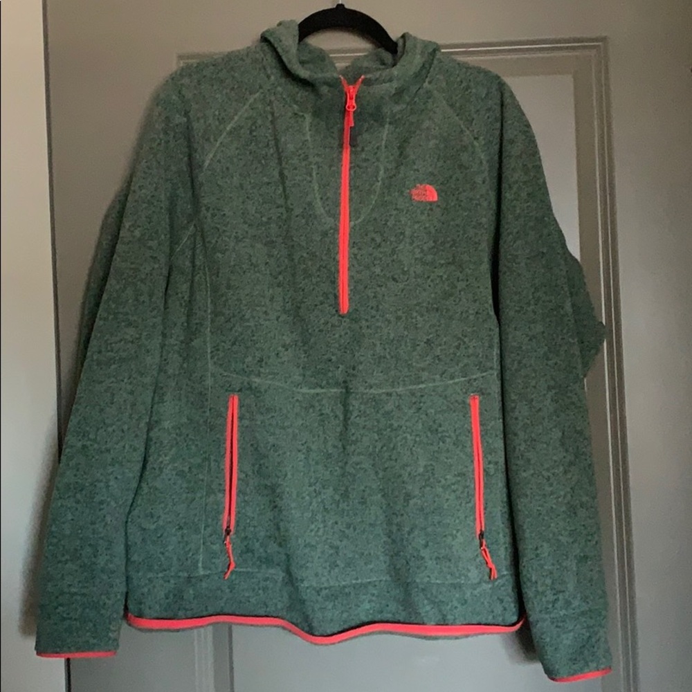 North Face 1/4 zip hoodie.